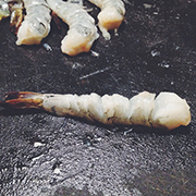 Garnele-ausrollen